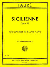 Sicilienne, Op. 78 Clarinet and Piano cover